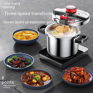 Discover the Versatility of the 6L Stainless Steel Pressure Cooker