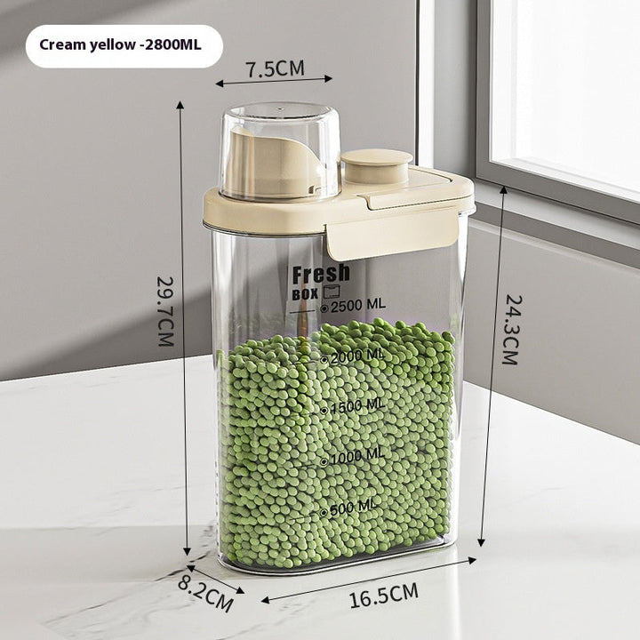 Transform Your Kitchen with the Handheld Sealed Jar Kitchen Storage Box
