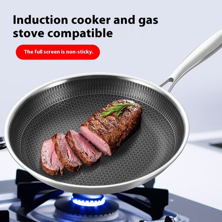 Discover the Ultimate Cooking Experience with Our Household Stainless Steel Frying Thickened Pan