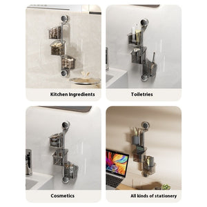 Transform Your Kitchen with the Punch-Free Suction Storage Box