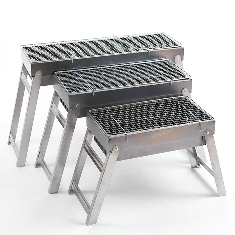 Experience the Joy of Outdoor Cooking with Our Folding Charcoal Portable Barbecue Grill