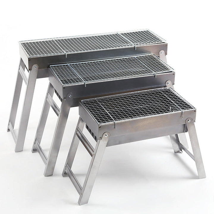 Experience the Joy of Outdoor Cooking with Our Folding Charcoal Portable Barbecue Grill