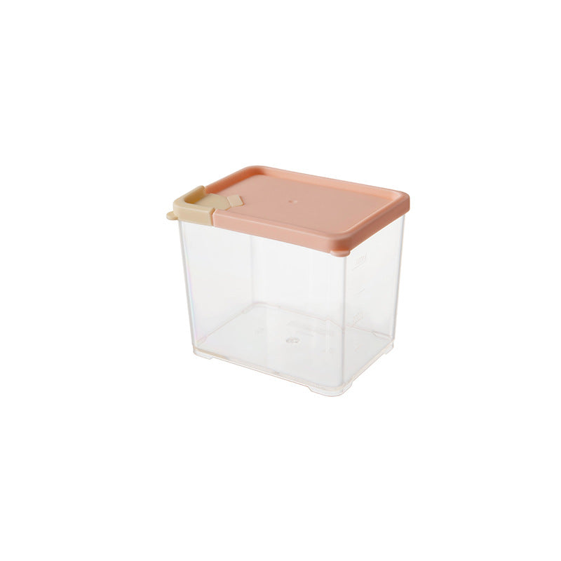 Transparent Plastic Storage Box for Kitchen Organization