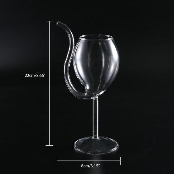 Crystal Vampire-Style Wine Glass Goblet For Home Use