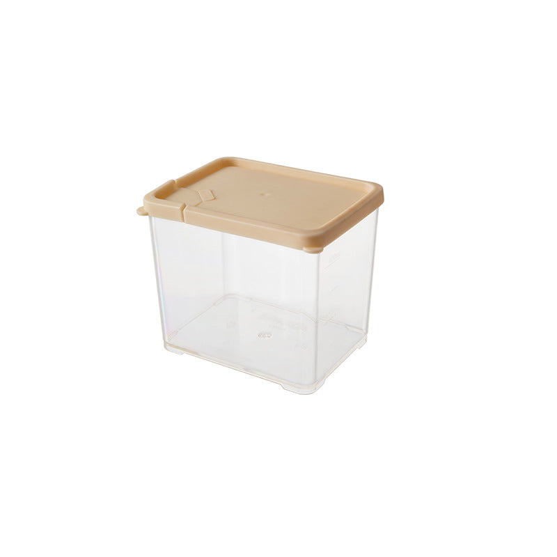 Transparent Plastic Storage Box for Kitchen Organization