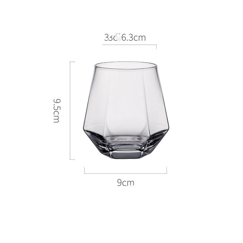 Luxury Crystal Red Wine Glass for Dinner and Parties