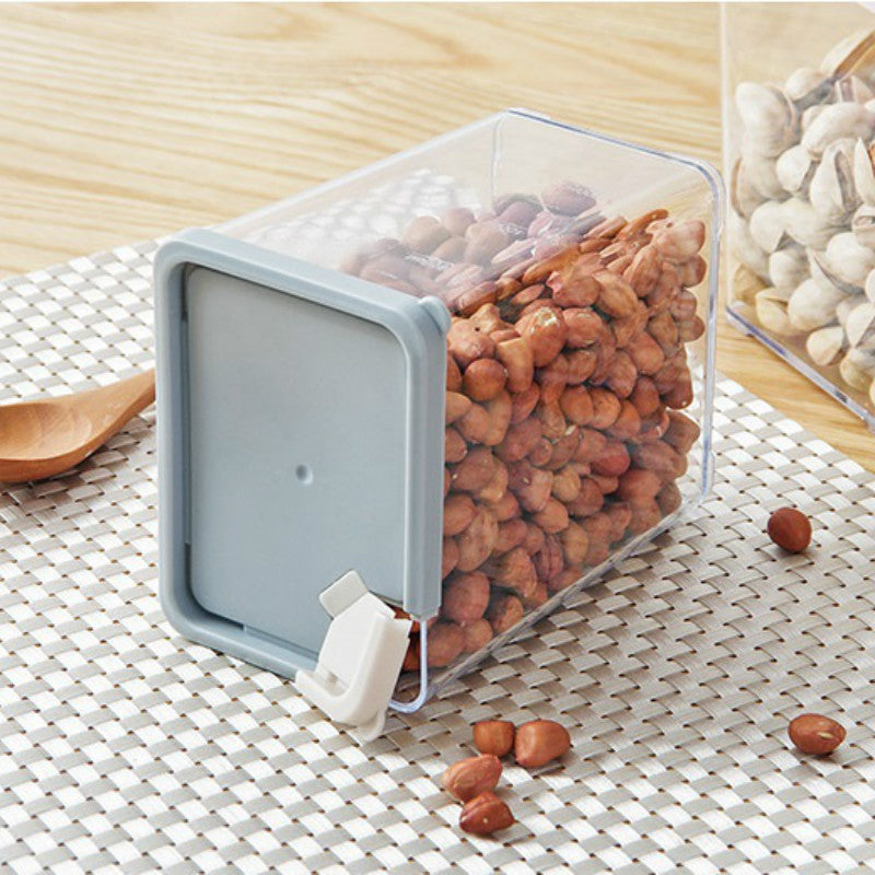 Transparent Plastic Storage Box for Kitchen Organization