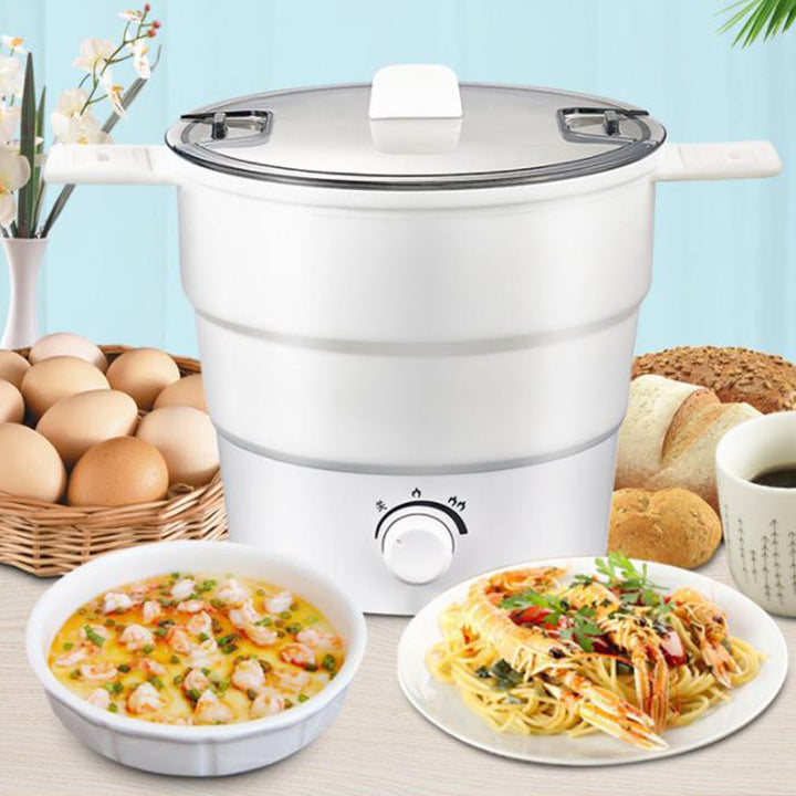 Multifunctional Mini Electric Cooker For Noodles, Rice, and Travel Use