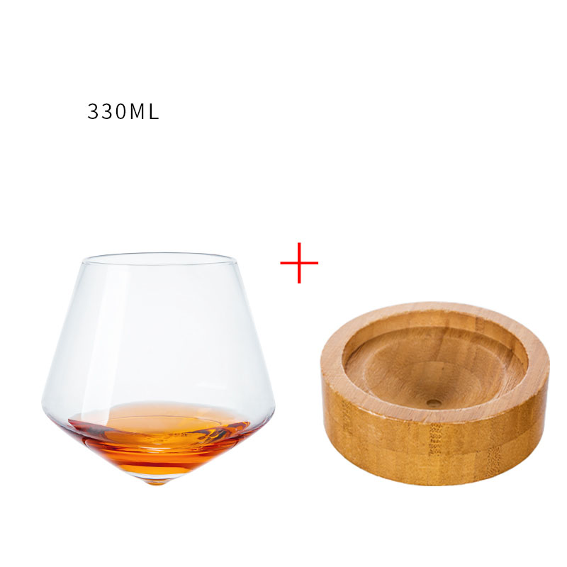 Handmade Crystal Wine Tumbler Glass For Home Use