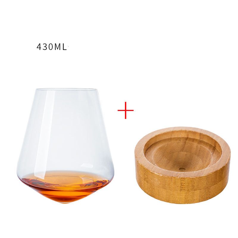 Handmade Crystal Wine Tumbler Glass For Home Use