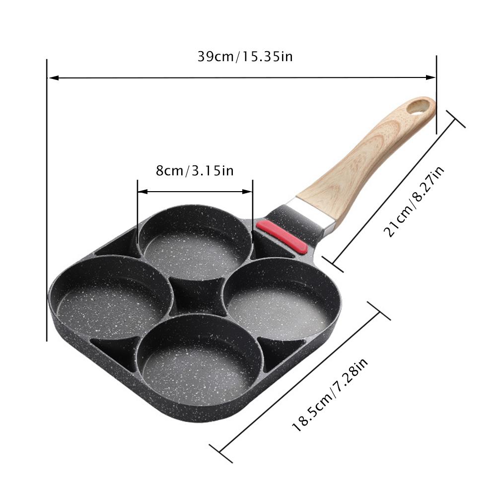 Small Non-Stick Frying Pan For Eggs, Omelettes, and Burgers
