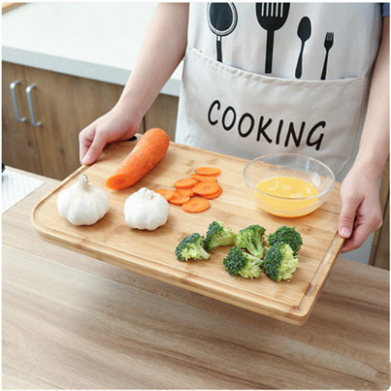 Chinese-Style Thick Solid Wood Cutting Board For Kitchen Use