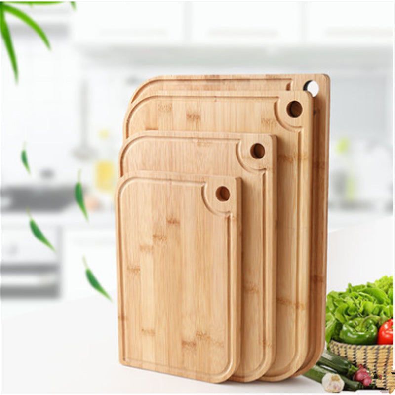 Chinese-Style Thick Solid Wood Cutting Board For Kitchen Use