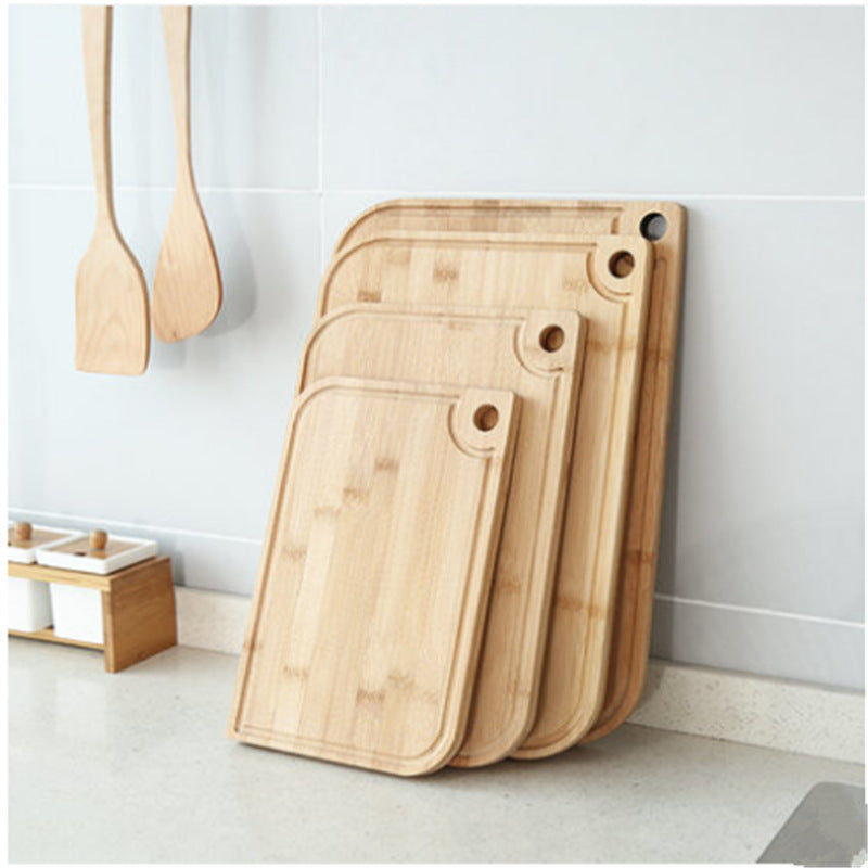 Chinese-Style Thick Solid Wood Cutting Board For Kitchen Use