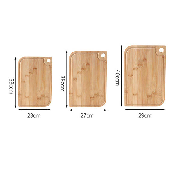 Chinese-Style Thick Solid Wood Cutting Board For Kitchen Use