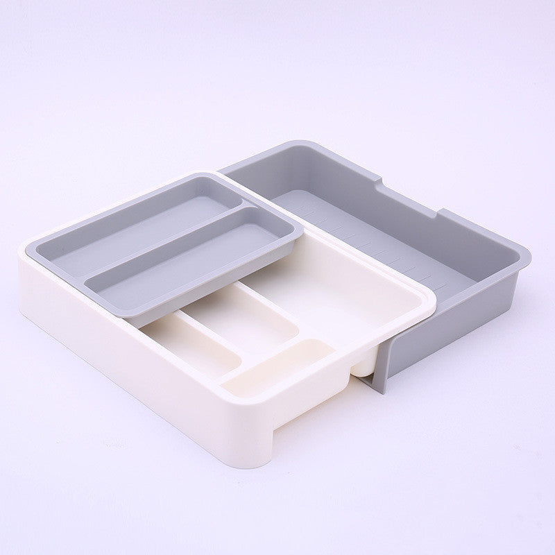 Tableware Organizer Drawer Storage Box for Knives Forks Spoons
