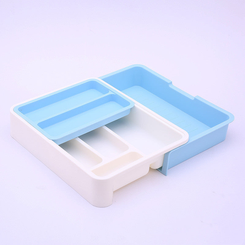 Tableware Organizer Drawer Storage Box for Knives Forks Spoons