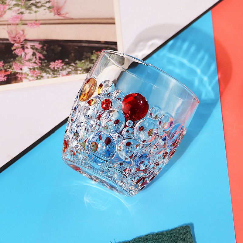 Crystal Diamond Whiskey and Wine Glass For Home Use