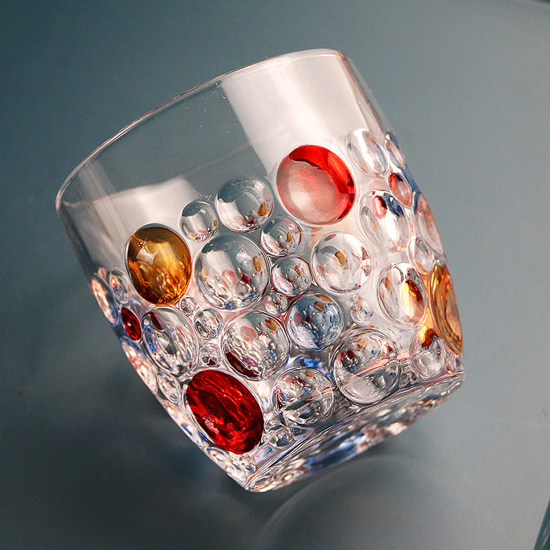 Crystal Diamond Whiskey and Wine Glass For Home Use