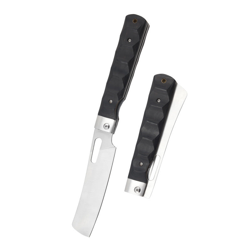 Household Kitchen Knife Set Including Bread and Folding Knives