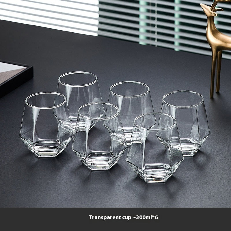 Luxury Crystal Red Wine Glass for Dinner and Parties