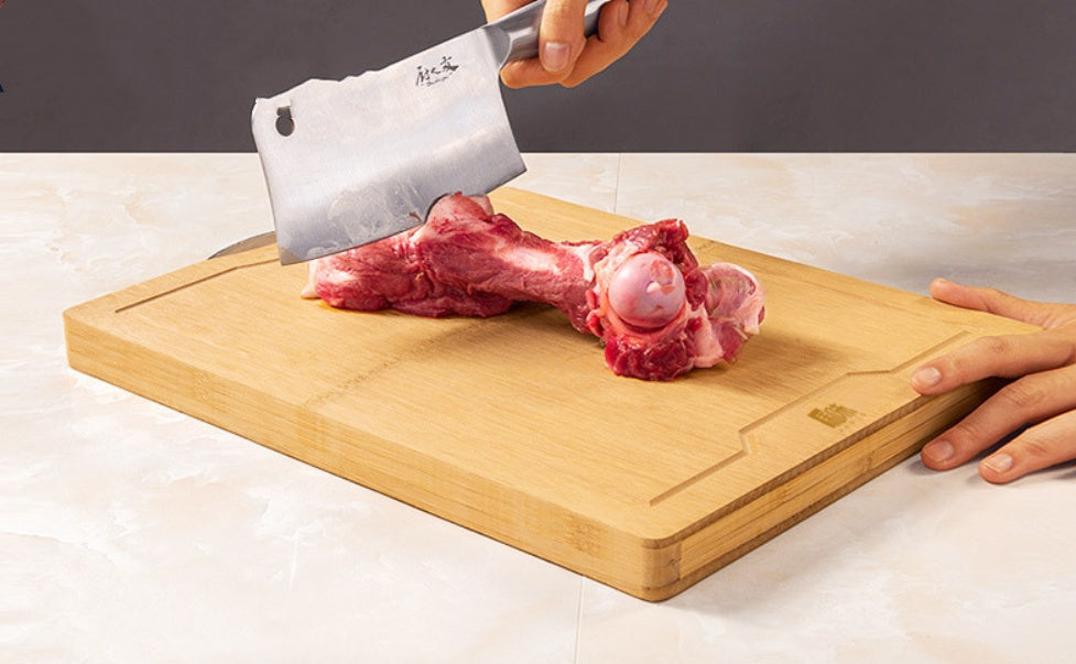 Carbonized Bamboo Cutting Board Durable Eco Friendly Kitchen Chopping Board