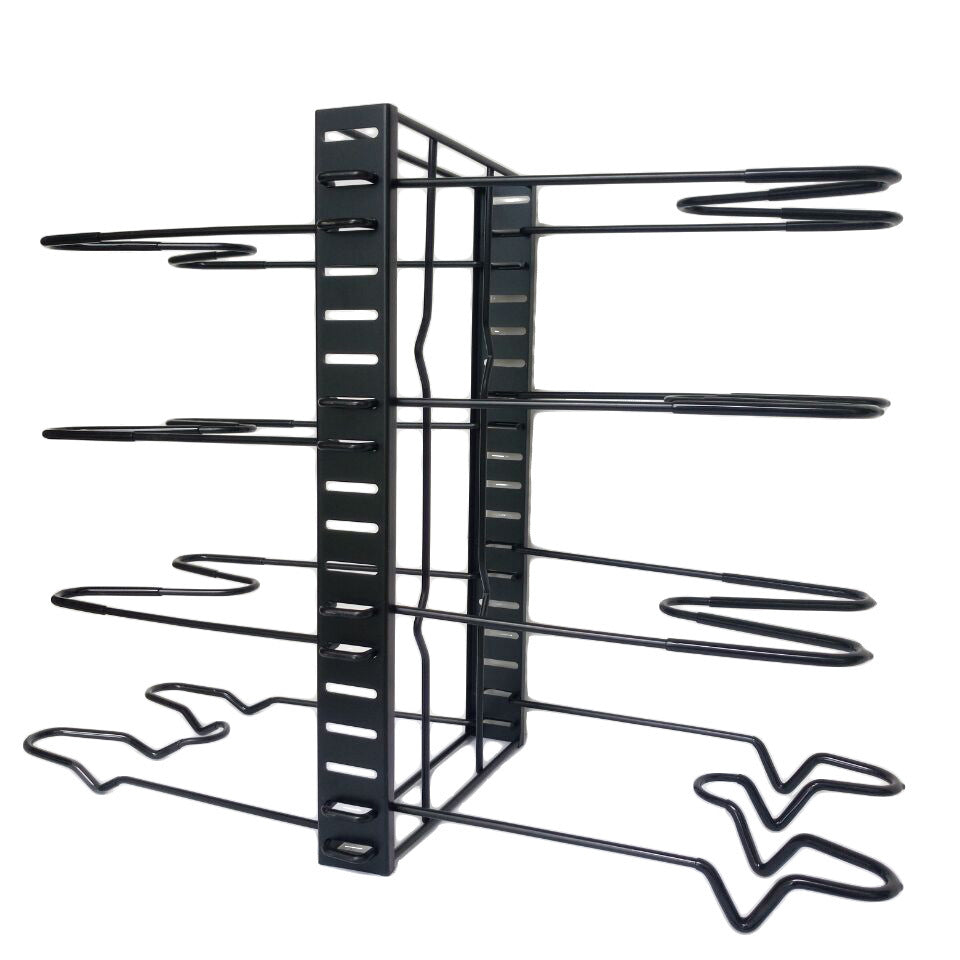 8-Tier Iron Kitchen Storage Rack Organizer Shelf With Drainage