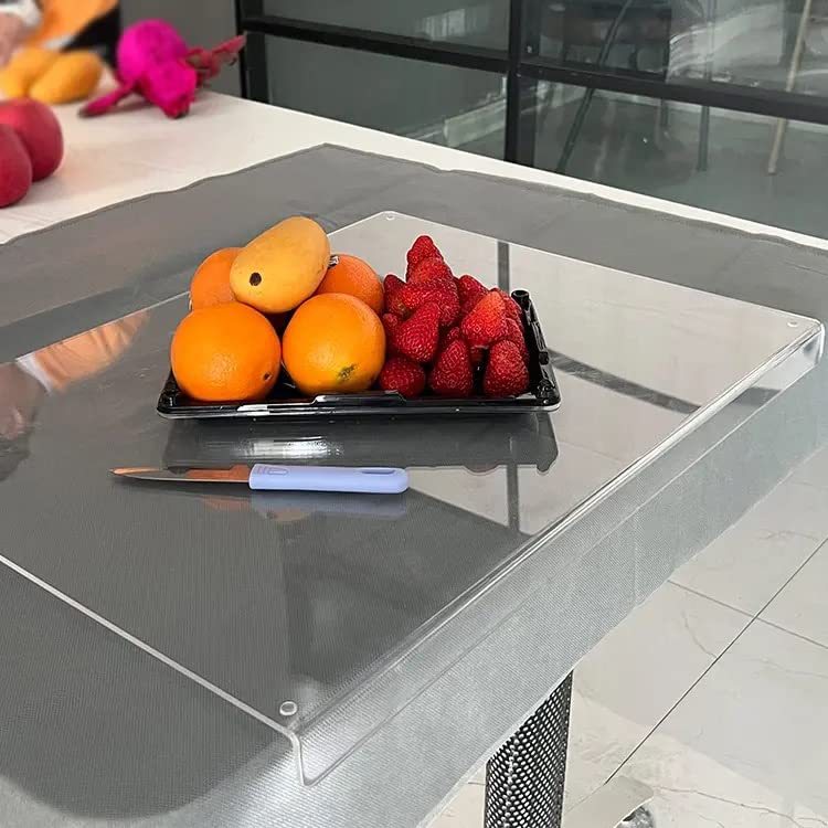 Transparent Acrylic Cutting Board For Kitchen Use