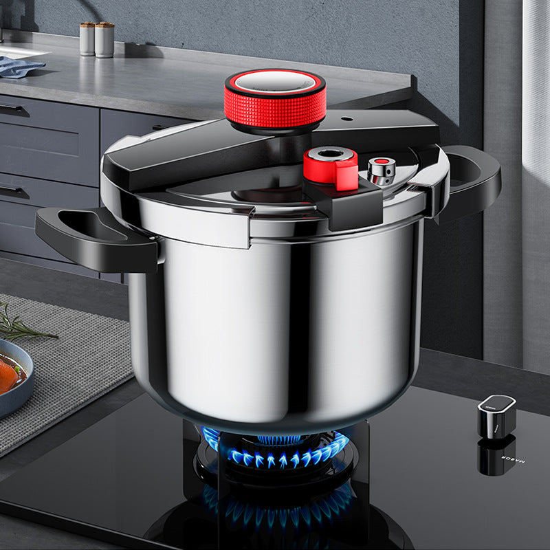 6L Stainless Steel Pressure Cooker Thickened Explosion-Proof Stew Pot