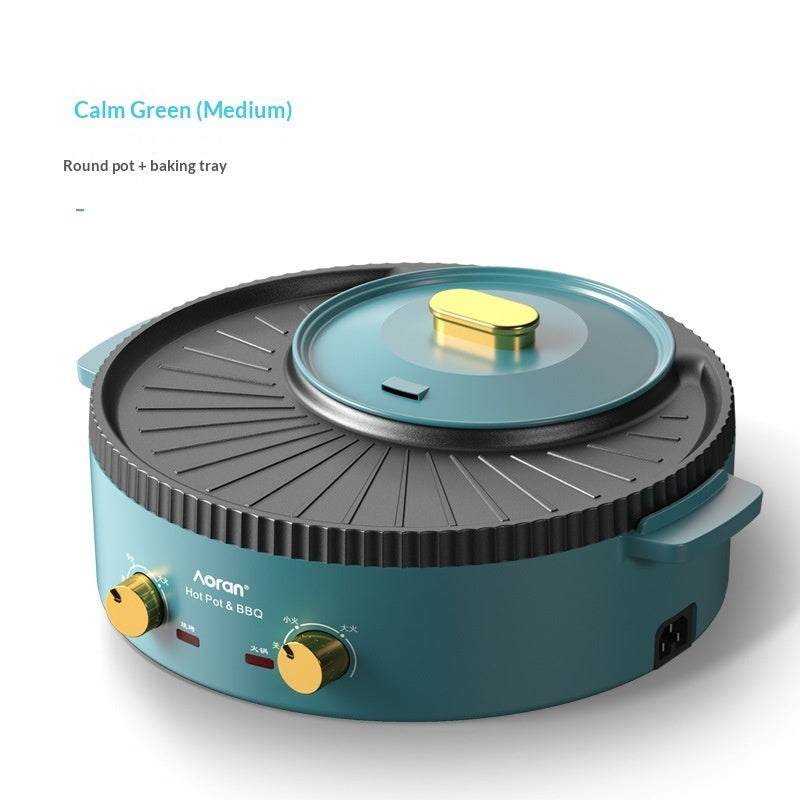 Multifunctional Electric Hot Pot and Grill Combo