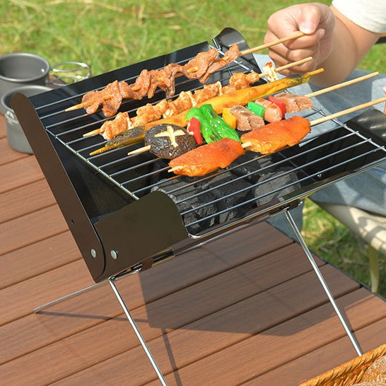Portable Outdoor Barbecue Grill for Camping