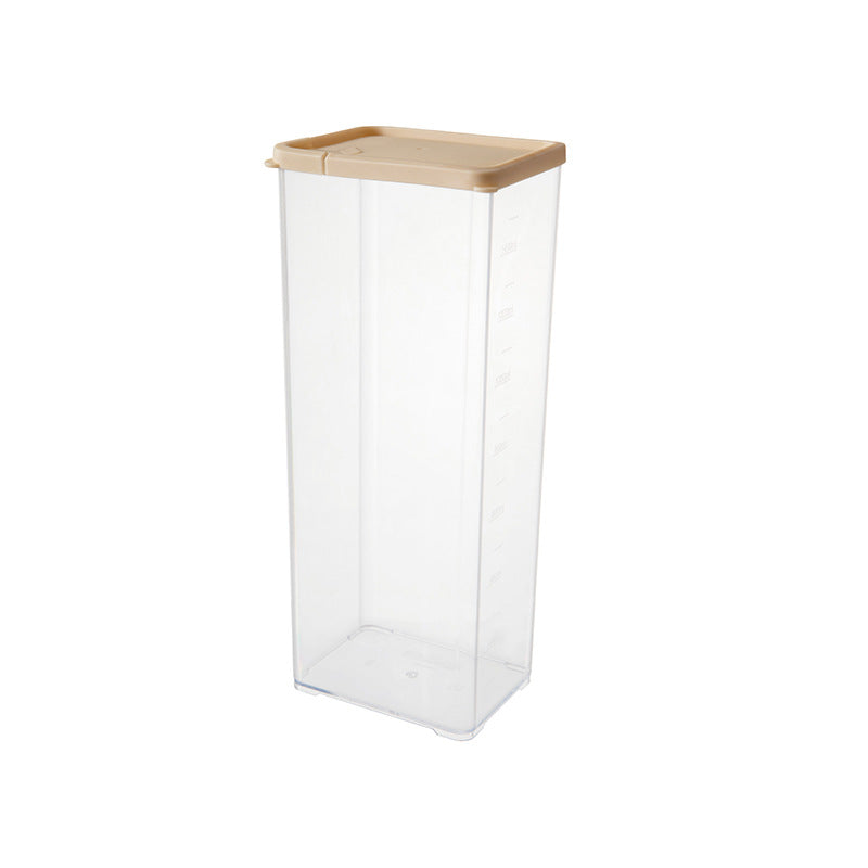 Transparent Plastic Storage Box for Kitchen Organization