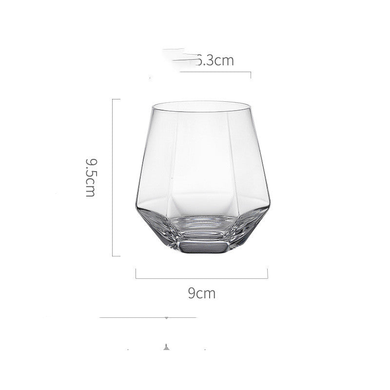 Luxury Crystal Red Wine Glass for Dinner and Parties