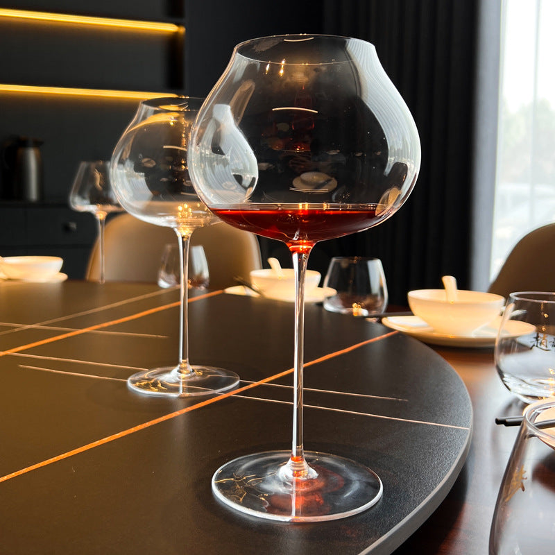 Hand-Blown Crystal Wine Glass For Home Use