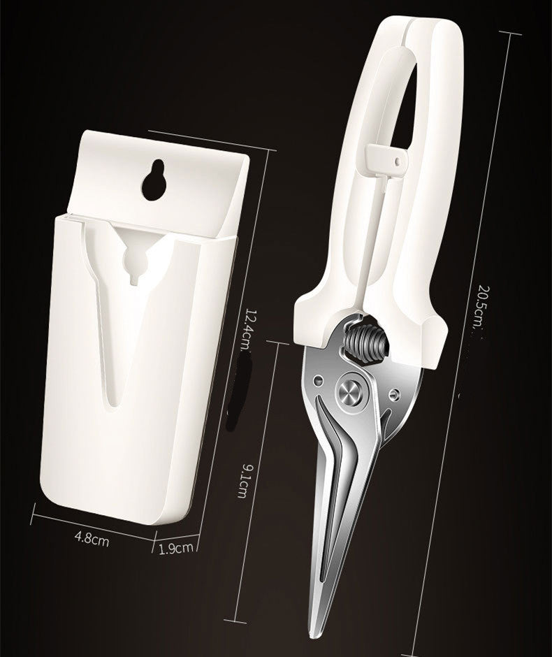 Magnetic Kitchen Scissors for Household Use