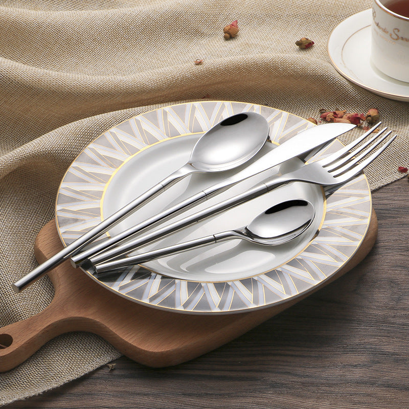 3-Piece Stainless Steel Western Cutlery Set For Kitchen Use