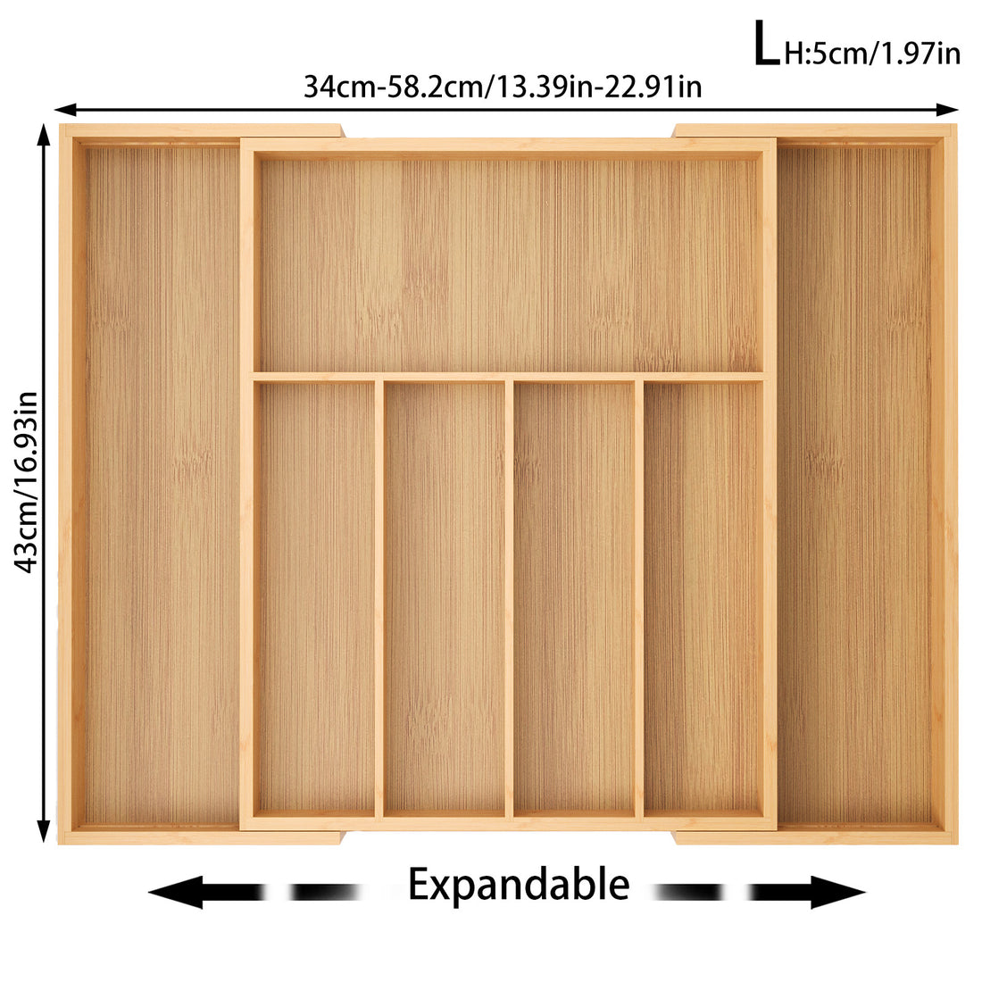 Pull-Out Retractable Kitchen and Bedside Utensil Organizer
