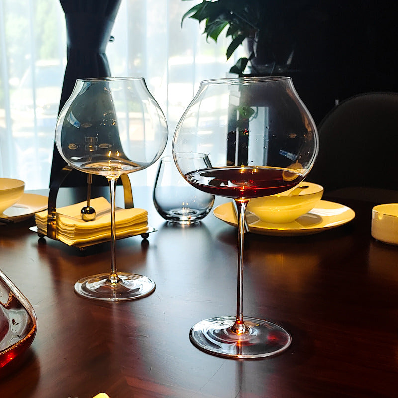 Hand-Blown Crystal Wine Glass For Home Use