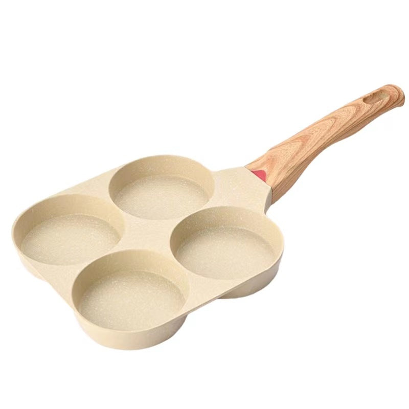 Four-Hole Non-Stick Mini Egg Frying Pan For Home Breakfast