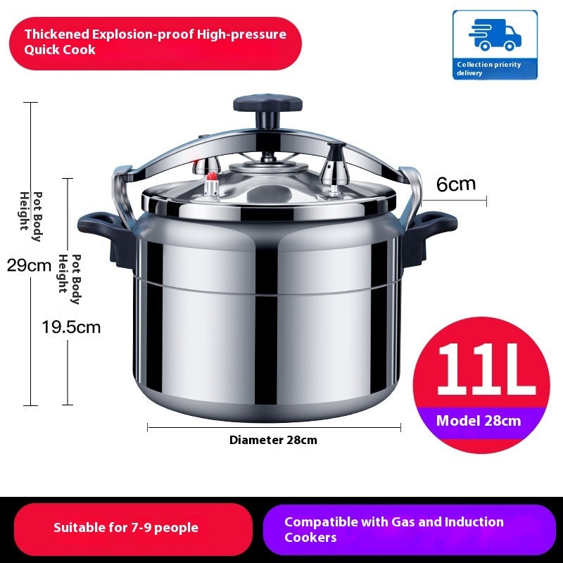 Large-Capacity Explosion-Proof Pressure Cooker For Home Use