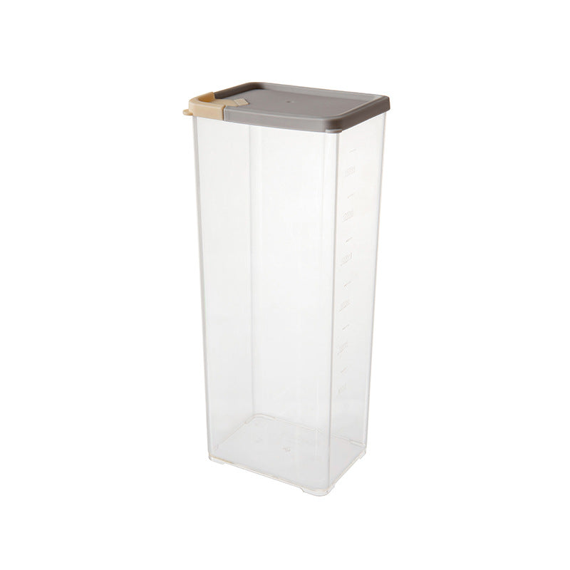 Transparent Plastic Storage Box for Kitchen Organization