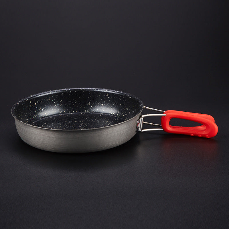 Alocs Non-Stick Medical Stone Frying Pan For Home and Outdoor Use