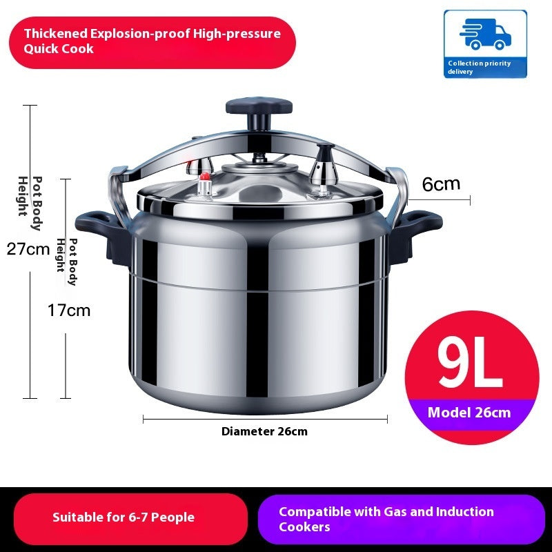 Large-Capacity Explosion-Proof Pressure Cooker For Home Use