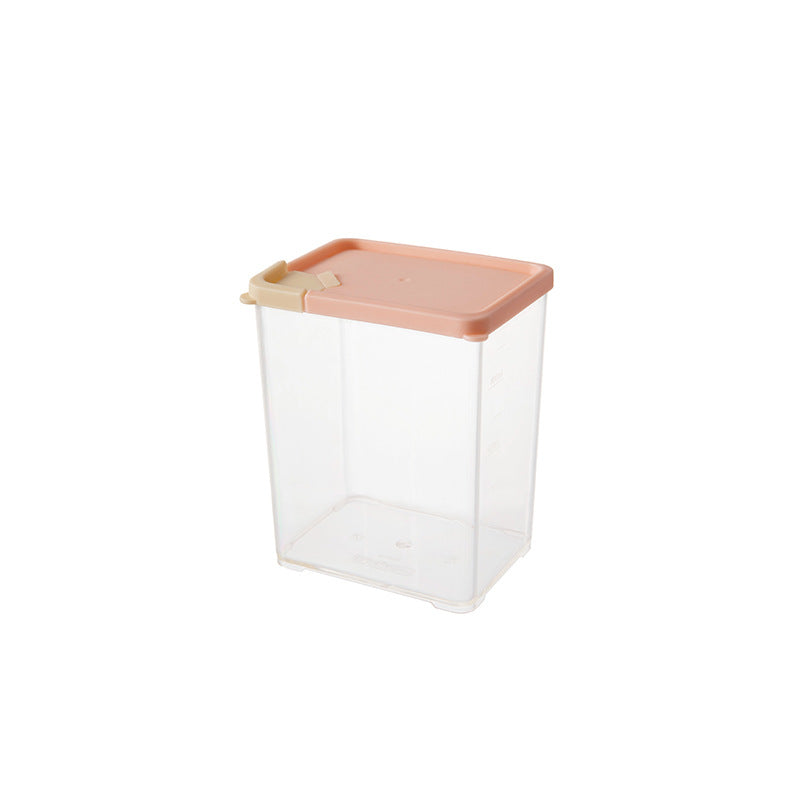 Transparent Plastic Storage Box for Kitchen Organization