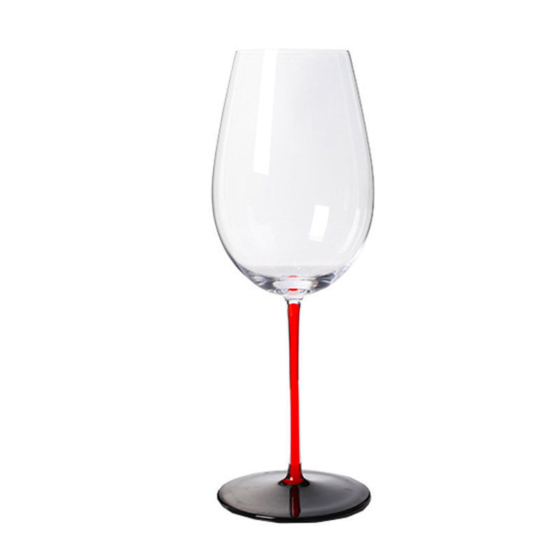 Lead-Free Crystal Red Wine Glass Set for Bordeaux Wine
