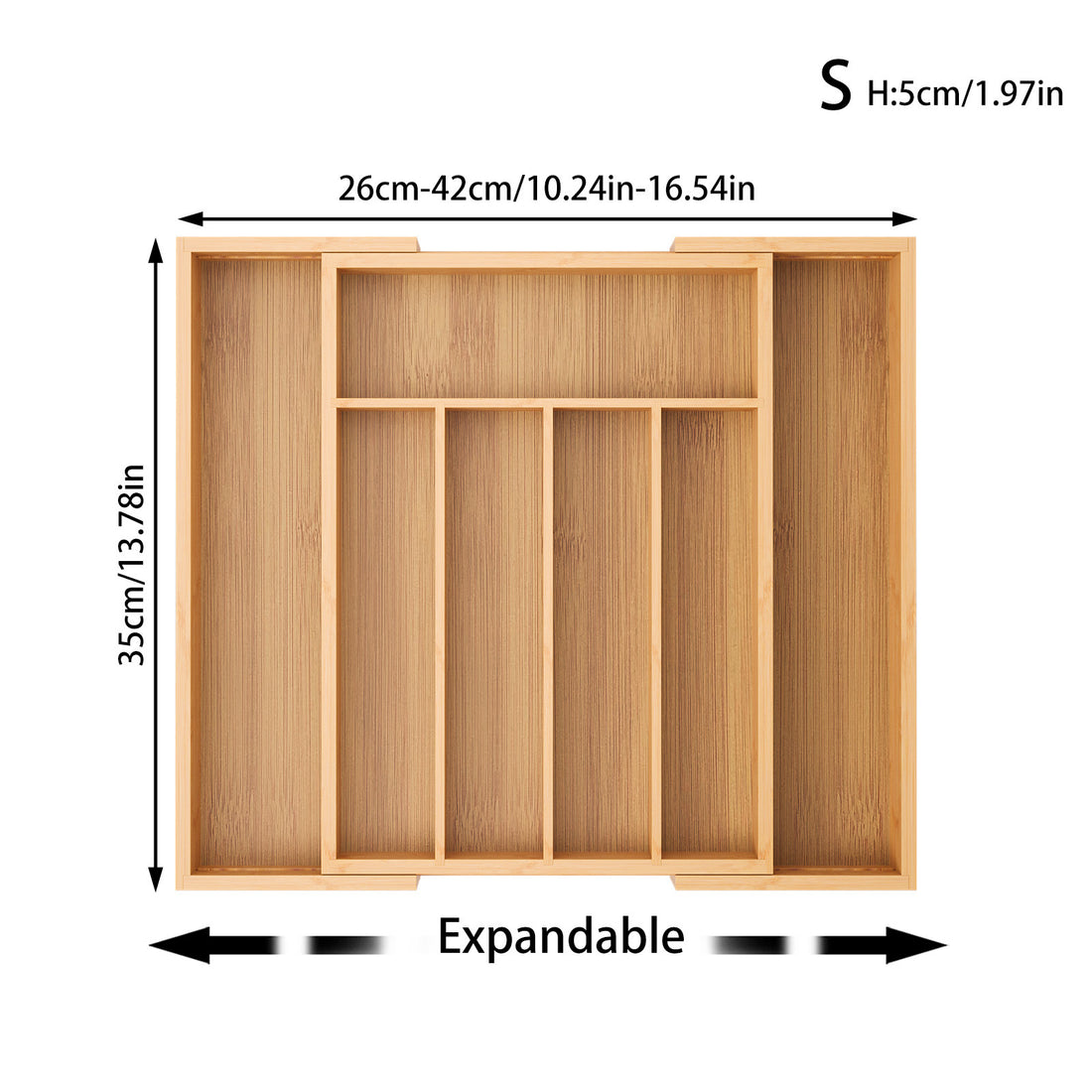 Pull-Out Retractable Kitchen and Bedside Utensil Organizer