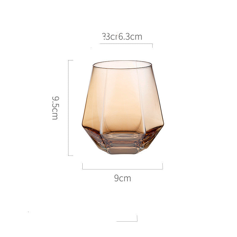 Luxury Crystal Red Wine Glass for Dinner and Parties