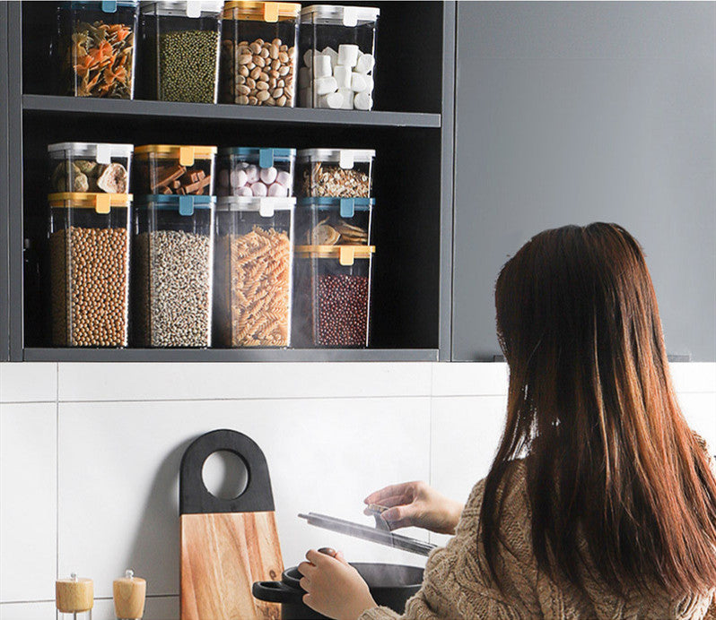 Household Kitchen Sealed Storage Jar Box