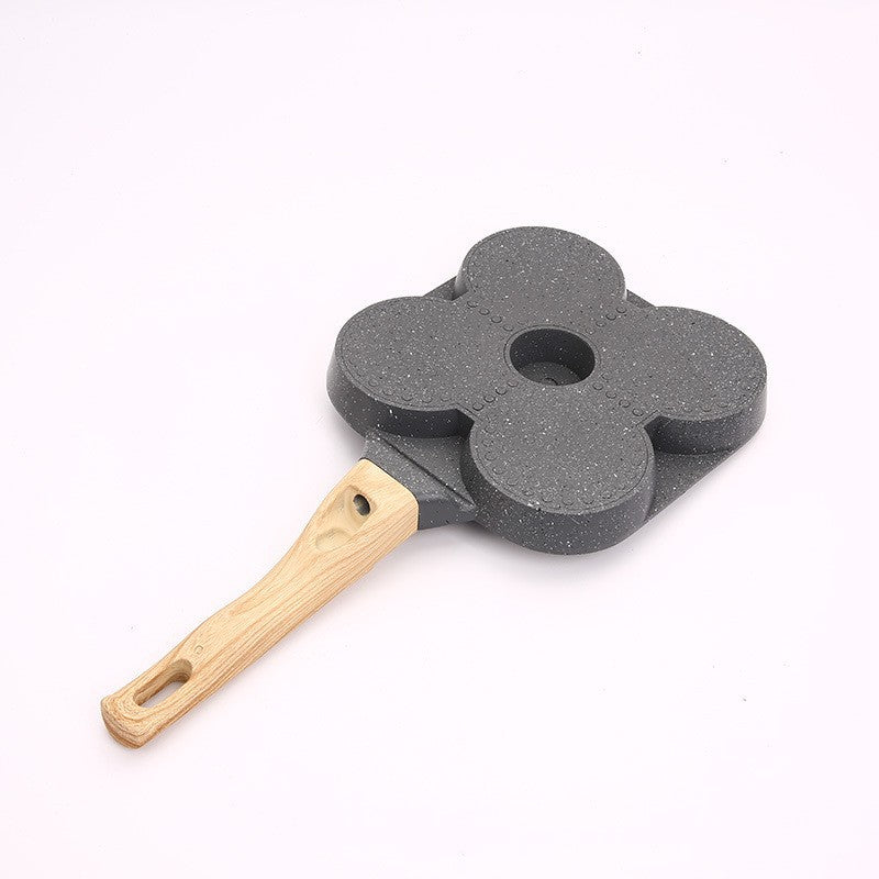 Four-Hole Non-Stick Mini Egg Frying Pan For Home Breakfast