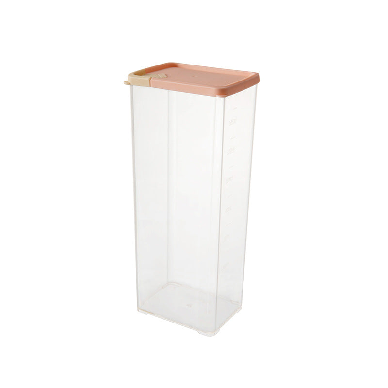 Transparent Plastic Storage Box for Kitchen Organization